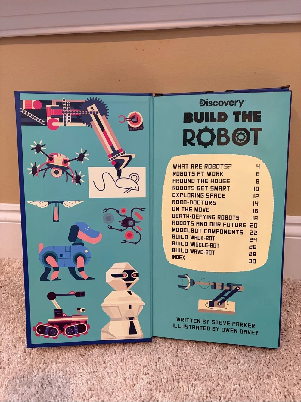 Discovery Build The Robot Wind-Up Toy